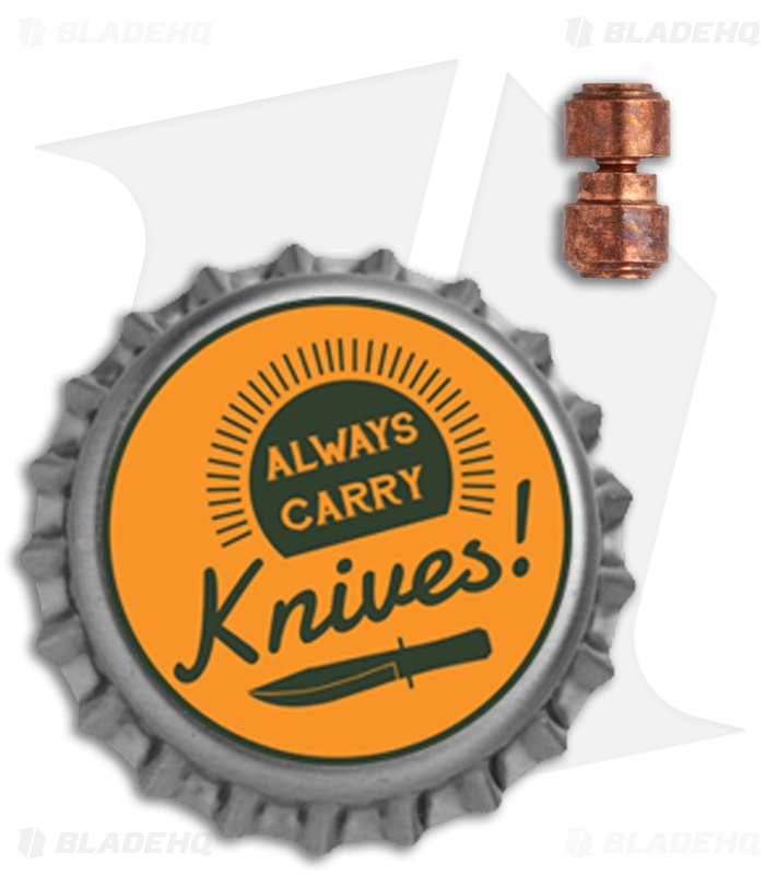 Flytanium Custom Thumb Stud Kit for Benchmade Knives - Copper