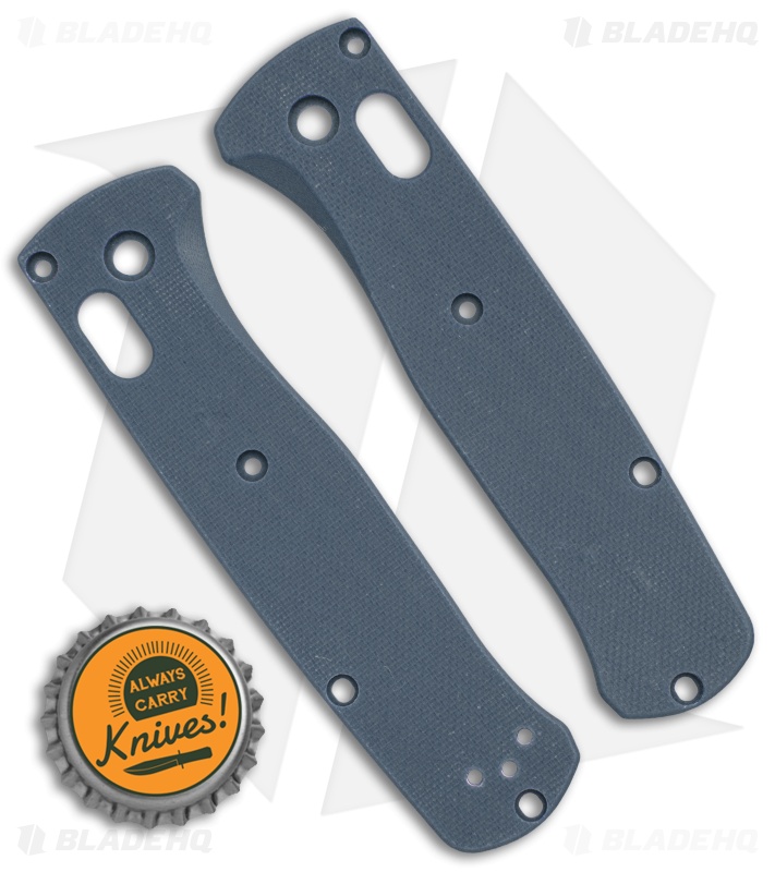 Flytanium Classic G-10 Scales for Benchmade Bugout Knife - Slate Blue