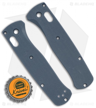 Flytanium Classic G-10 Scales for Benchmade Bugout Knife - Slate Blue
