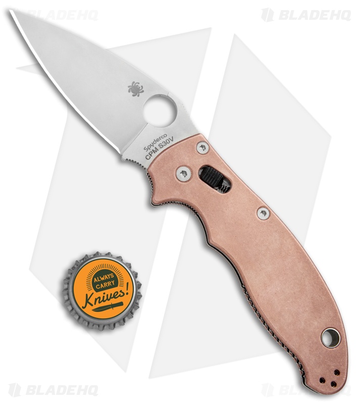 Spyderco Manix 2 - Flytanium Copper Scales | Copper | Blade HQ