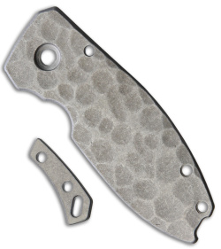 Flytanium Scale and Backspacer for CRKT Squid (Hammered Titanium)