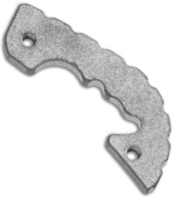 Flytanium Custom Titanium Backspacer for Spyderco Shaman - Stonewash