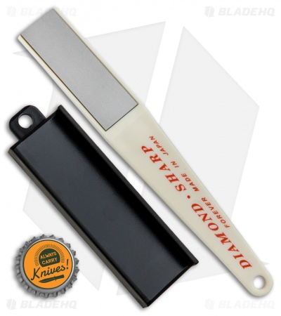 Forever 6.75" Diamond Sharp Knife Sharpener w/ Sharpening Stand