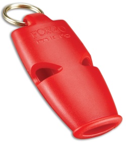 Fox 40 Micro Pealess Safety Whistle Red (110 dB) FO9513R