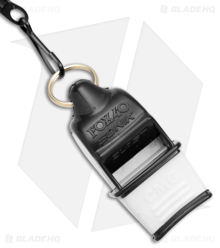 Fox 40 Sonik Blast CMG Whistle Black/White