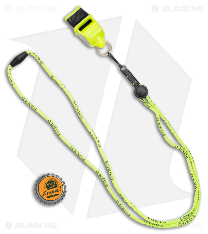 Fox 40 Sonik Blast CMG Whistle Neon Yellow/Black - Blade HQ