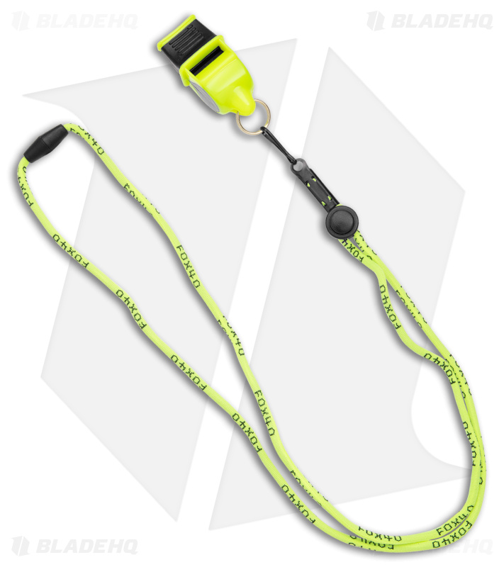 Fox 40 Sonik Blast CMG Whistle Neon Yellow/Black - Blade HQ