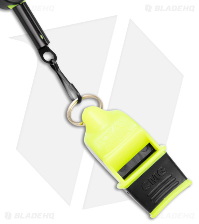 Fox 40 Sonik Blast CMG Whistle Neon Yellow/Black