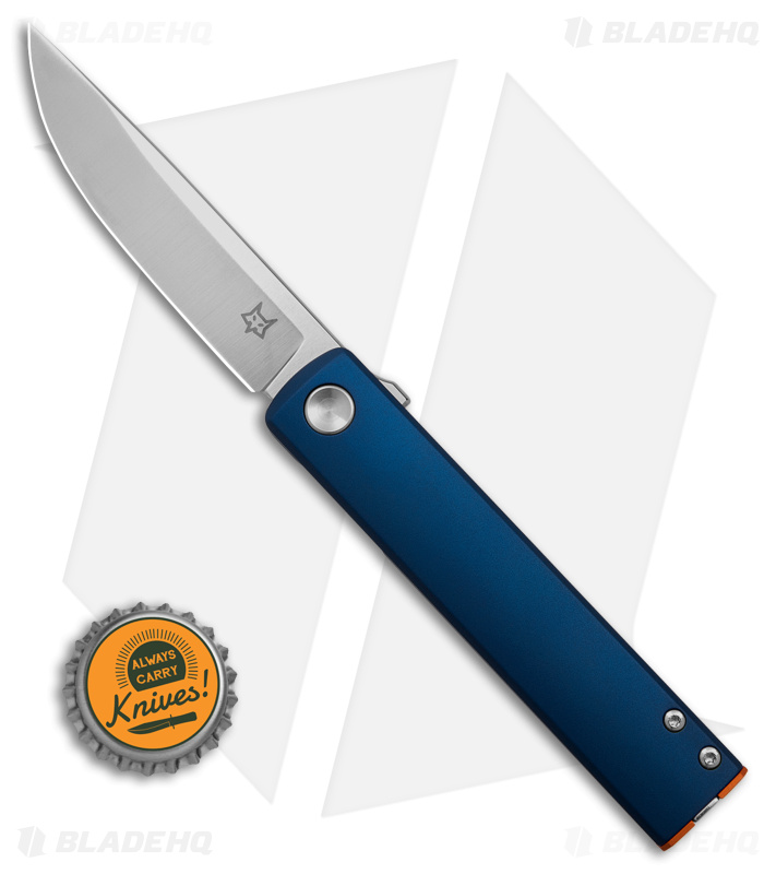 Fox CHNOPS Liner Lock Knife Blue Alum (3
