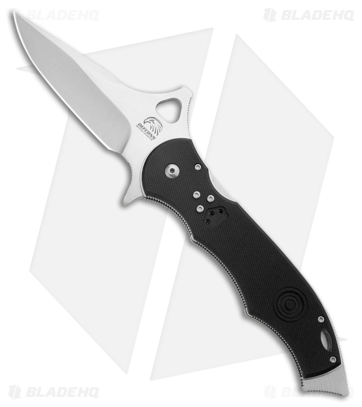 Fox Knives/Defcon5 Bram Abaniko 2 Knife Black G-10 Satin