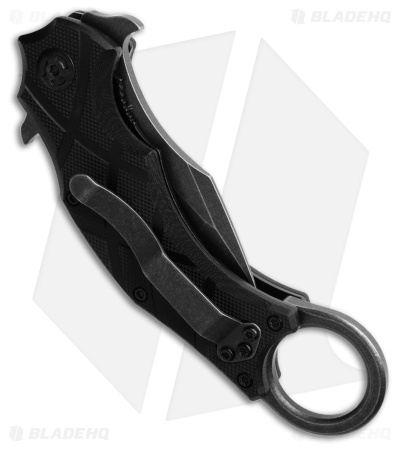 MOTHERLAKELAKE lynch.ブラトラ Black Triangle Fox Edge Claw Knife Black G-10 (2.40