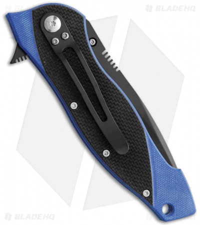 Fox Knives Elishewitz Invader Liner Lock Knife Black G-10 (3.8" Black)