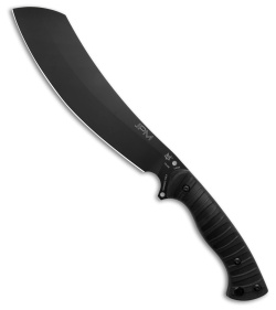 Fox Knives Jungle Parang Machete Fixed Blade Knife Black FRN (10.6" Black)