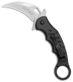 Fox Karambit Liner Lock Knife Carbon Fiber/G-10 (2.75" Stonewash)