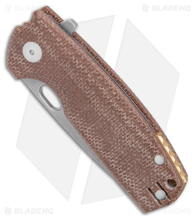 Fox Knives Vox Core Liner Lock Knife Brown Micarta (3.15" SW) FX-604 MBR