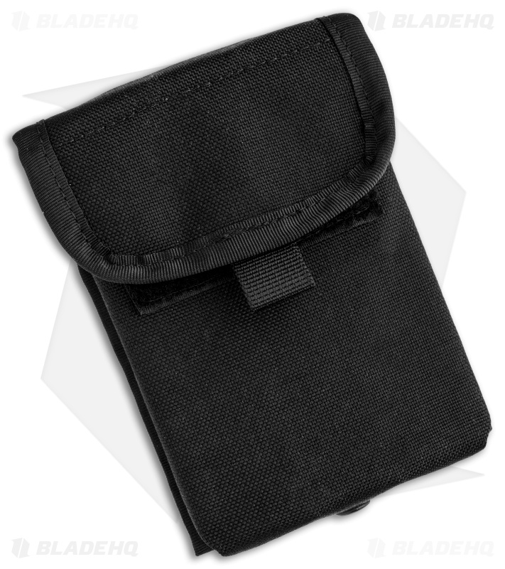 Fox Knives Parus Fixed Blade Knife & Survival Kit Black Forprene (6.8" Black)