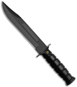 Fox Knives Military Explorer Fixed Blade Knife Black ABS (7.3&quot; Black) 691/18 | 79767