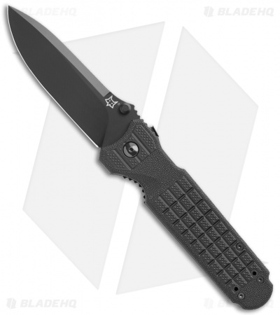 FOX Predator II Liner Lock Knife Black (3.5" Black) FOX446B