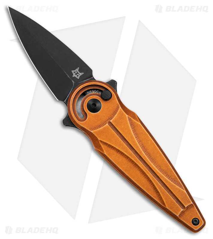 Fox Saturn Knife | Copper Al + Black SW - Blade HQ