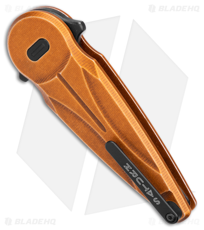 Fox Saturn Knife | Copper Al + Black SW - Blade HQ