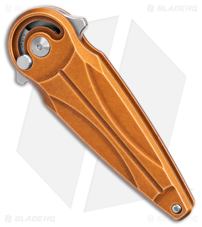 Fox Saturn Folding Knife Copper Aluminum (2.6" Stonewash) FX-551 ALCO