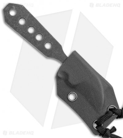 Fred Perrin Le Fruit Fixed Blade Knife (1.5" Black Stonewash)