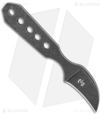 Fred Perrin Le Fruit Fixed Blade Knife (1.5" Black Stonewash)