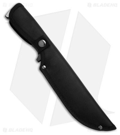 Frost Knight Guard II Fixed Blade Knife Black/Silver Aluminum (7" Mirror)