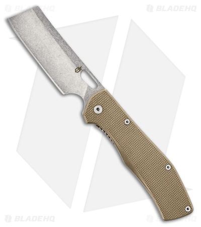 Gerber Flatiron Frame Lock Knife Tan G-10 (3.5" Stonewash)