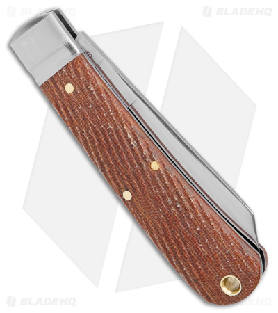 Great Eastern Cutlery #74 Cotton Sampler Knife Brown Micarta