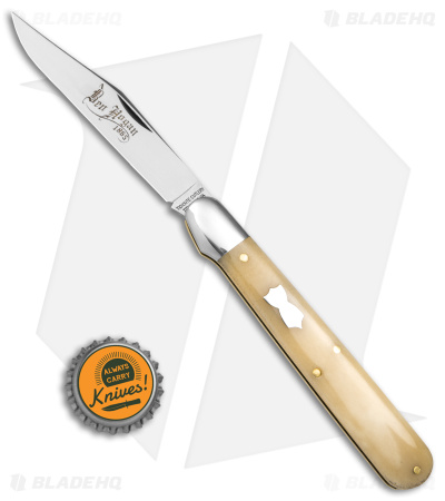 GEC Ben Hogan 1865 Smooth White Bone Pocket Knife (3.5" Polish) 651122
