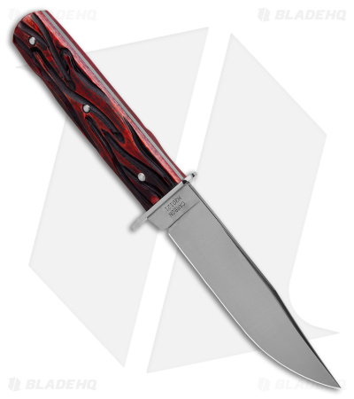 GEC H10 Hunter Fixed Blade Knife Red India Jigged Bone (3.9" Satin)