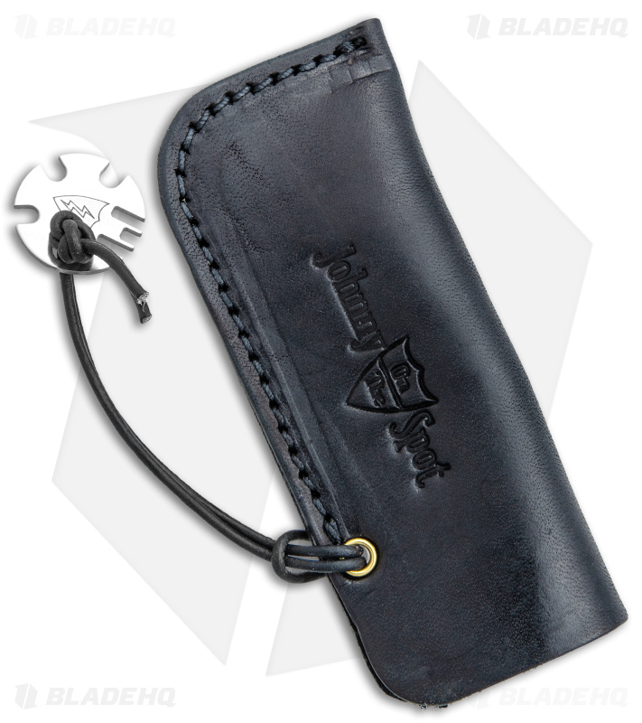 GEC Johnny on the Spot Leather Pocket Knife Sleeve - Black