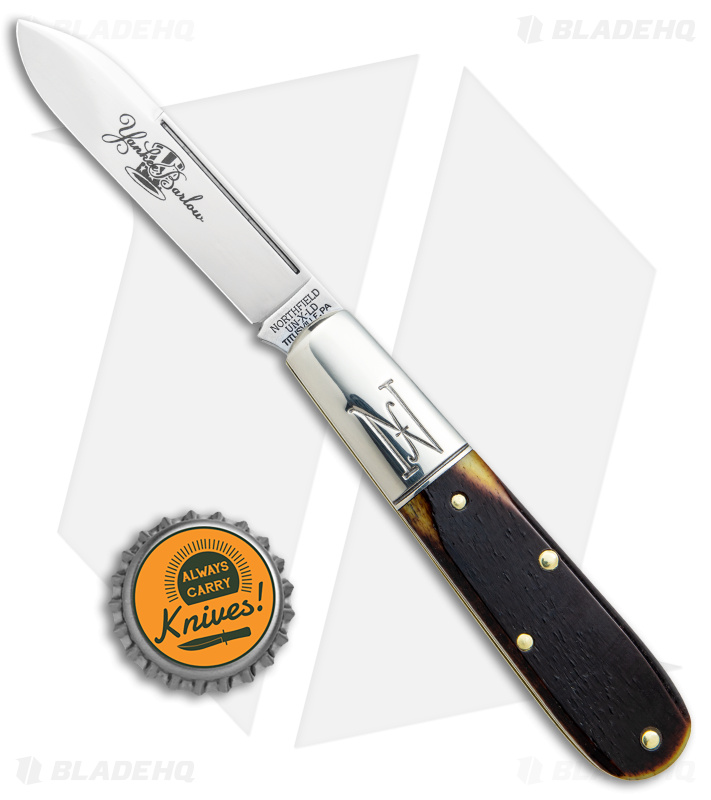 GEC #15 Northfield UN-X-LD Barlow Knife Sawcut Bone (2.75" Satin)