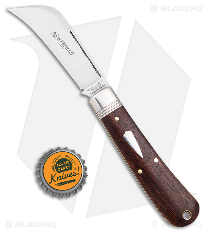GEC Northfield Pocket Knife Che Chen Rosewood - Blade HQ