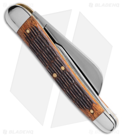 GEC Tidioute #38 John Chapman Knife Jigged Brazilian Cherry Wood (2.3" Satin)