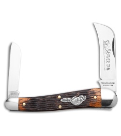 GEC Tidioute #38 John Chapman Knife Jigged Brazilian Cherry Wood (2.3" Satin)