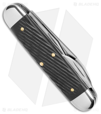 GEC Tidioute Cutlery Johnny On The Spot Pocket Knife Black Texdel (2.65" Satin)