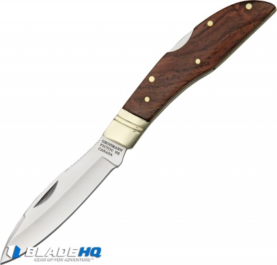 Grohmann Mini Russell Lockback Rosewood (3.125" Satin)