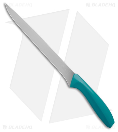 Gatco 13.5" Fixed Blade Fillet Knife Teal Zytel