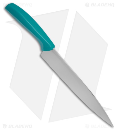 Gatco 13" Fixed Blade Chef's Knife Teal Zytel