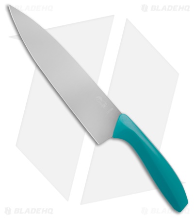 Gatco 13" Fixed Blade Chef's Knife Teal Zytel