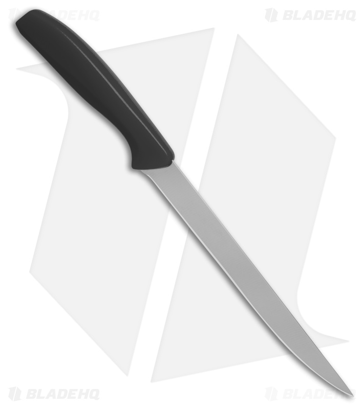 Gatco 9.5" Fixed Blade Kitchen Knife Black Zytel
