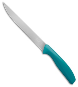 Gatco 9.5" Fixed Blade Kitchen Knife Teal Zytel