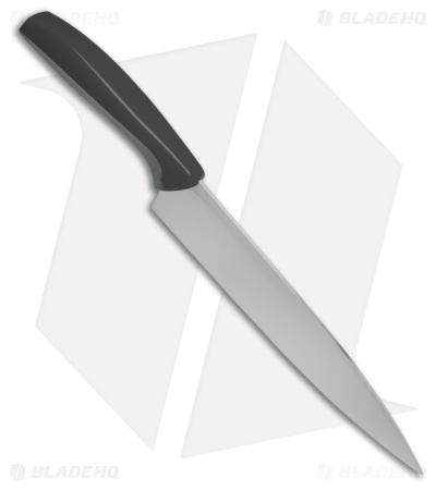 Gatco 13" Fixed Blade Chef's Knife Black Zytel