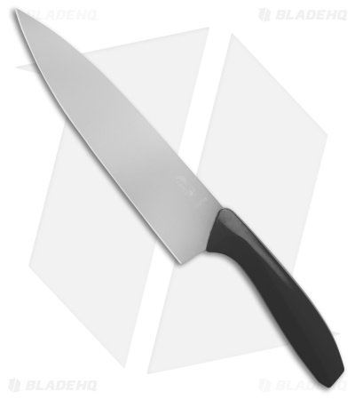 Gatco 13" Fixed Blade Chef's Knife Black Zytel