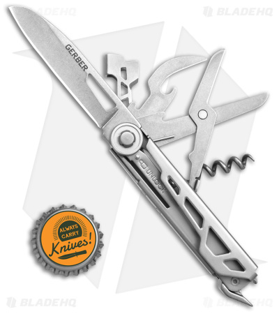 Gerber Armbar-Cork Multi-Tool 7-in-1 Gold w/ Cork Screw 30-001581