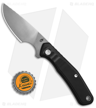 Gerber Downwind Caper Fixed Blade Knife Black (3.25" Satin)