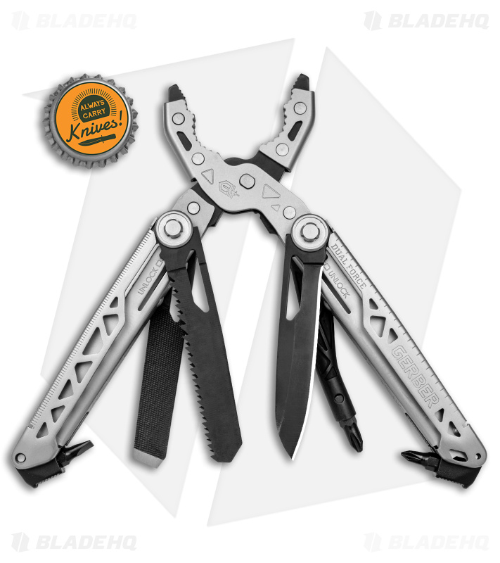 Gerber Dual-Force Multi-Tool Pliers (12-in-1) 30-001721 