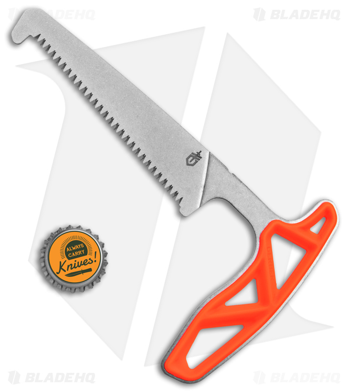 Gerber Exo-Mod Pack Saw Orange (5" Stonewash Serr)